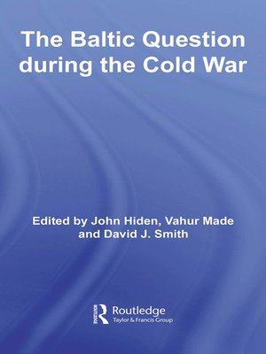 cover image of The Baltic Question during the Cold War